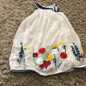 Cutey Couture flower embroidered dress